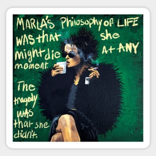 Marla's Philosophy Sticker